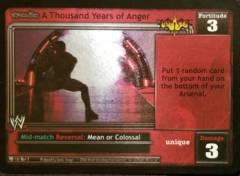 A Thousand Years of Anger